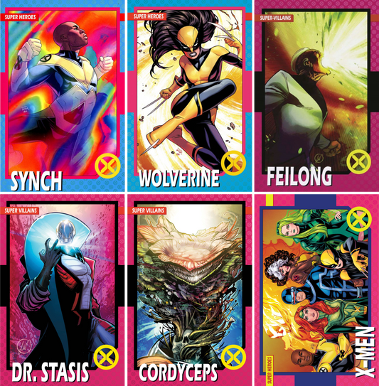 X-Men (2021) #7 - #12 CF COLL Trading Card Vars
