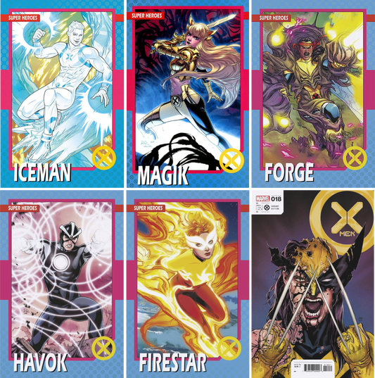 X-Men (2021) #13 - #18 CF COLL Var Cvrs