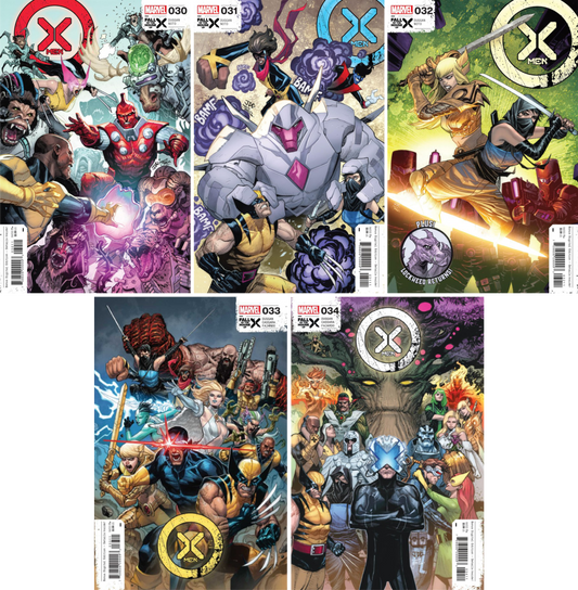 X-Men (2021) #30 - #34 CF COLL Cvr A
