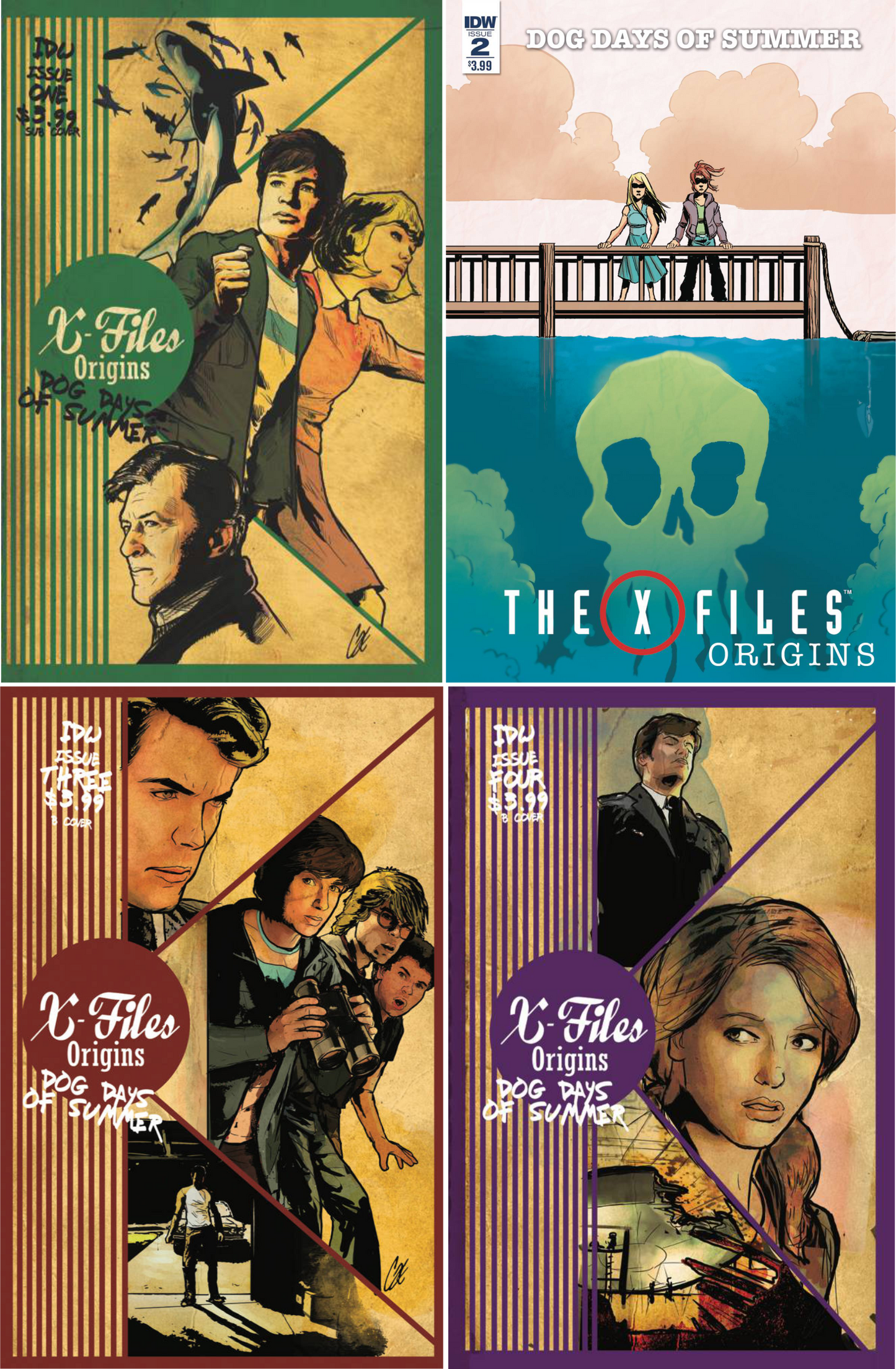 X-Files Origins II: Dog Days of Summer #1 - #4 (Of 4) CF COLL Cvr B