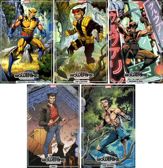 X Lives of Wolverine #1 - #5 (Of 5) CF COLL Trading Card Var