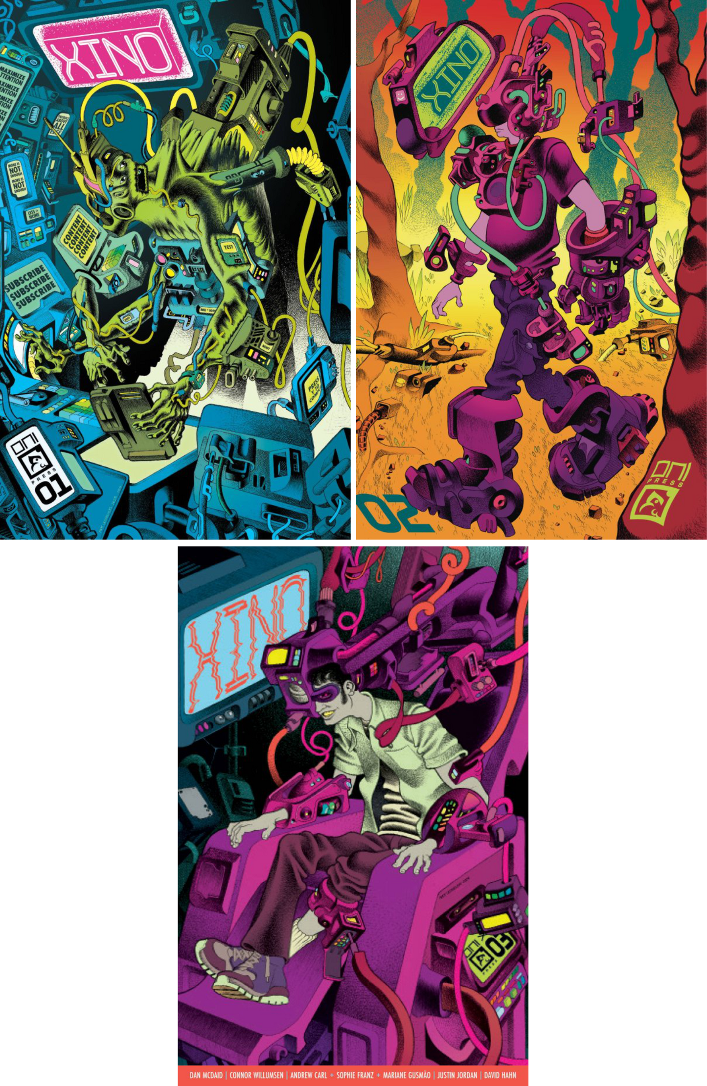 Xino #1 - #3 (Of 3) CF COLL Cvr A