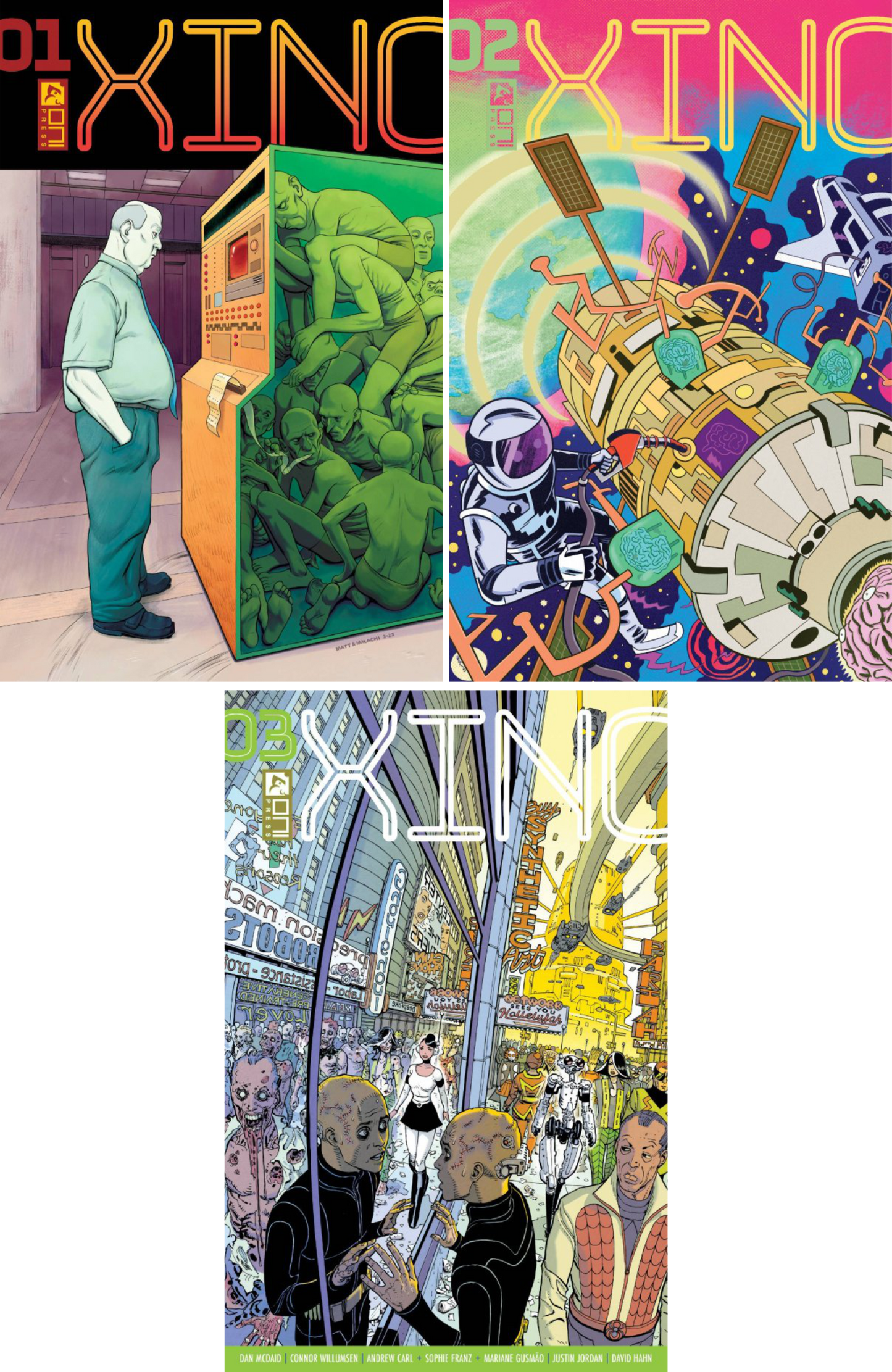 Xino #1 - #3 (Of 3) CF COLL Cvr C